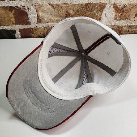 Vintage Nike Small Check Swoosh Oklahoma Sooners Dad Hat One size M/L Football - Picture 6 of 6